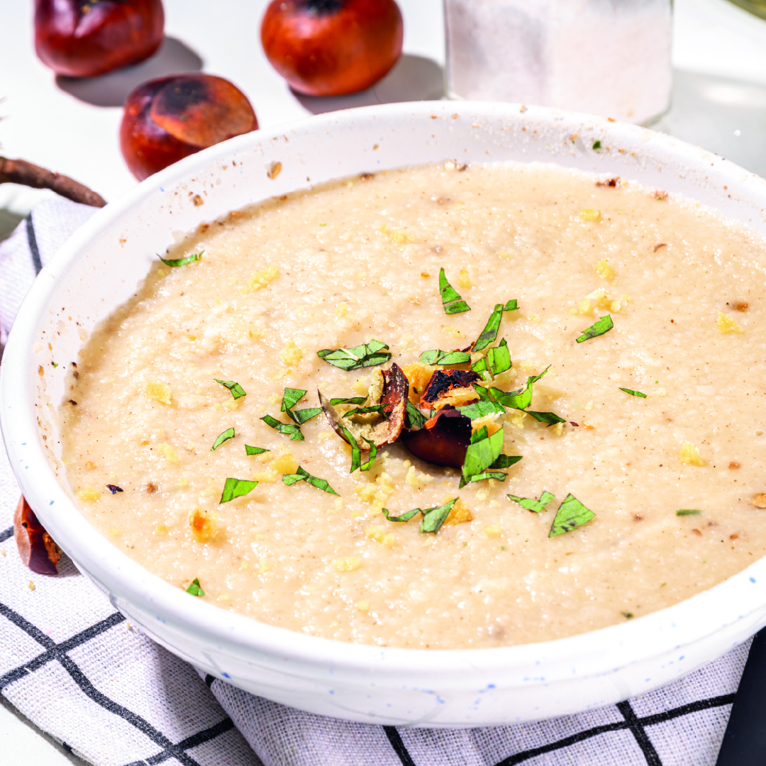 Sopa de castanhas Portuguesas Cozidas Sortegel